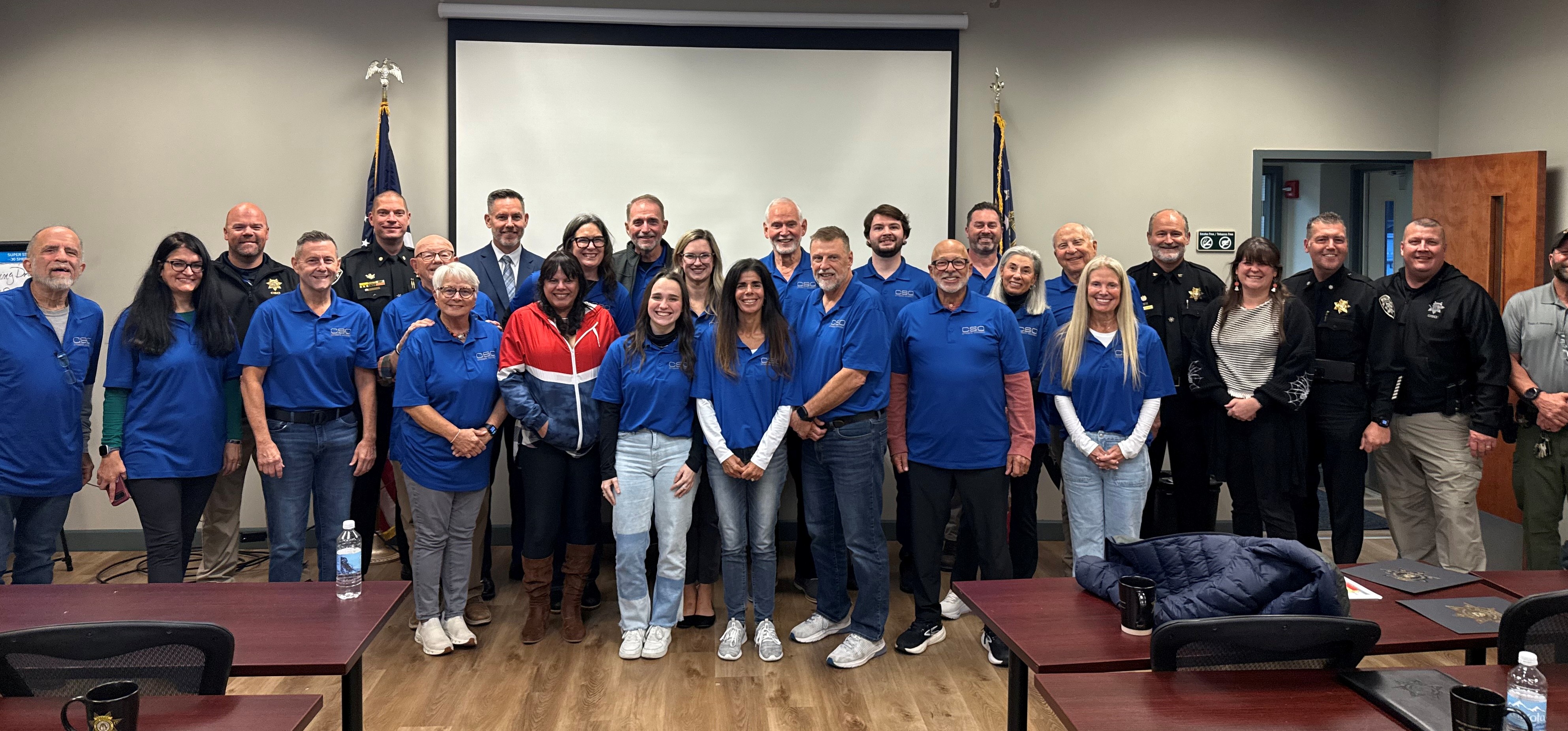 Group photo of the 2025 Graduating Class of Citizen's Academy.